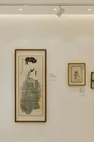 조선 미인도가 빛나는 전통회화 갤러리 전시공간